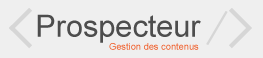Logo prospection